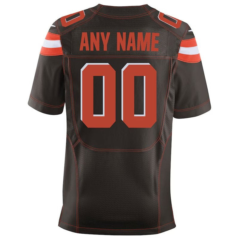 Maglia NFL Cleveland Browns - Edizione Personalizzata - Marrone