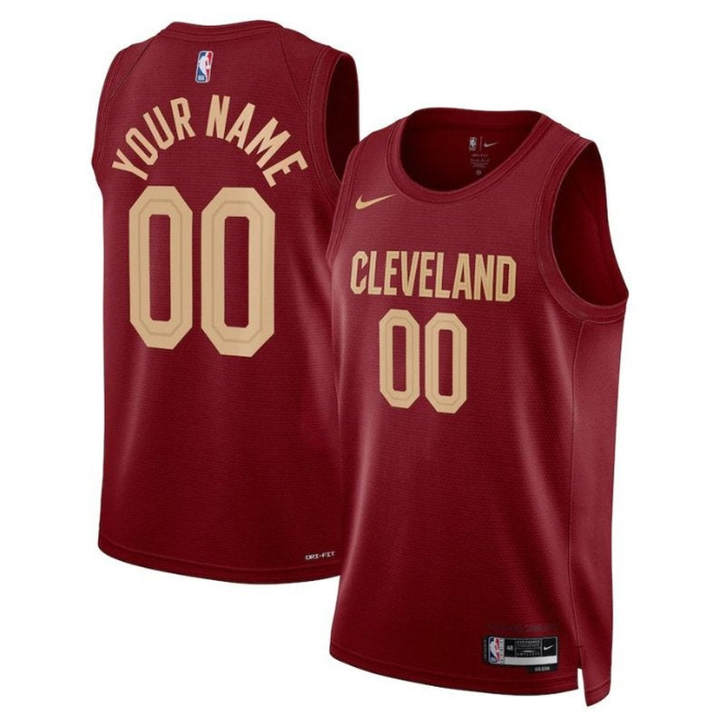 Maglia NBA - Cleveland Cavaliers - 2023 Bordeaux - Edizione Icona