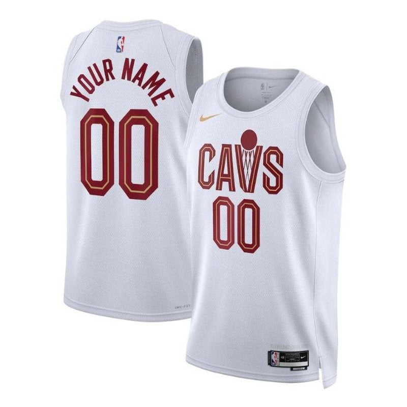 Maglia NBA - Cleveland Cavaliers - 2023 Bianco - Edizione Associazione