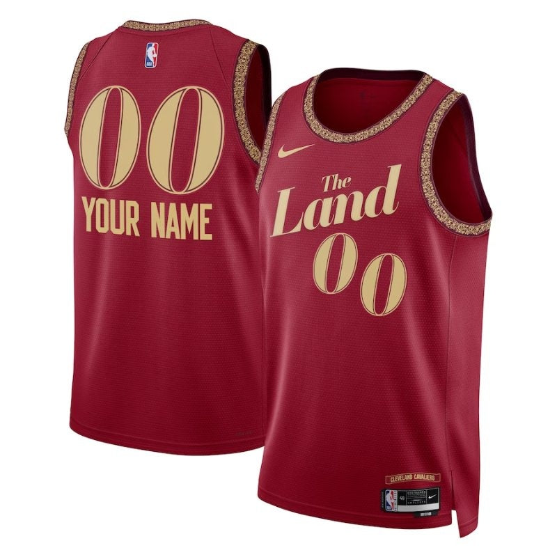 Maglia NBA - Cleveland Cavaliers - 23/24 - Bordeaux - Edizione Città