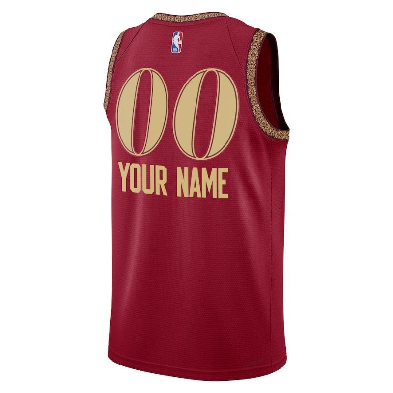 Maglia NBA - Cleveland Cavaliers - 23/24 - Bordeaux - Edizione Città