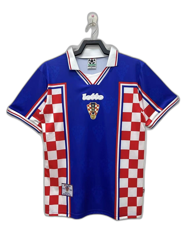 Maglia Croazia 1998 II Away - Versione Retrò