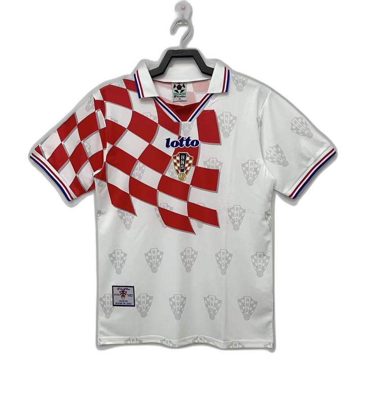 Maglia Croazia 1998 World Cup I Home - Versione Retrò