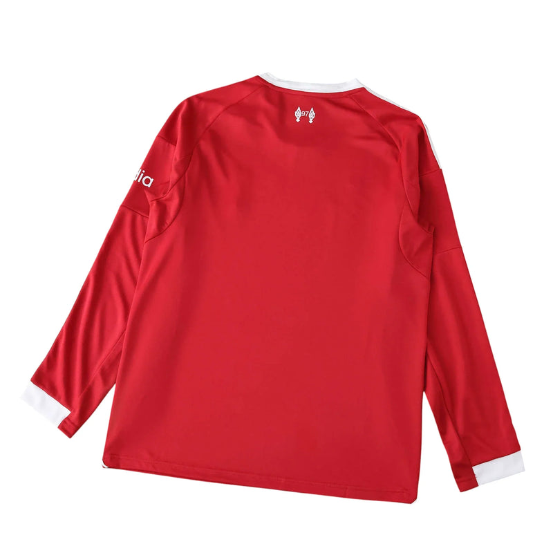 Camisa Liverpool I 2025/26 Manga Longa