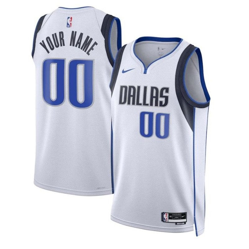 Maglia NBA - Dallas Mavericks - 2023 Bianco - Edizione Associazione