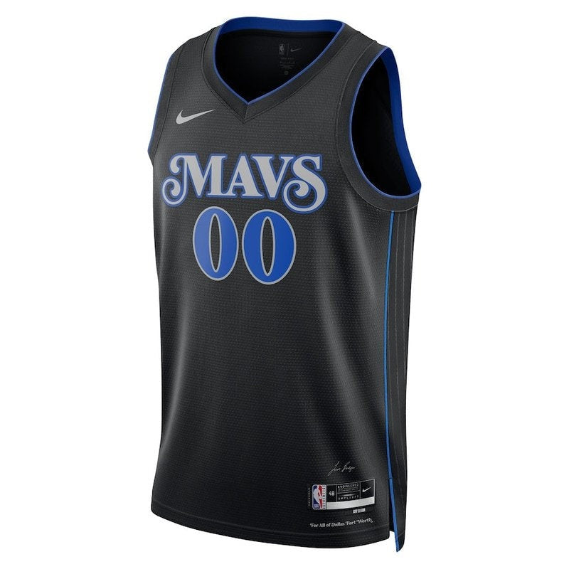 Maglia NBA - Dallas Mavericks - 23/24 - Nero - Edizione Città