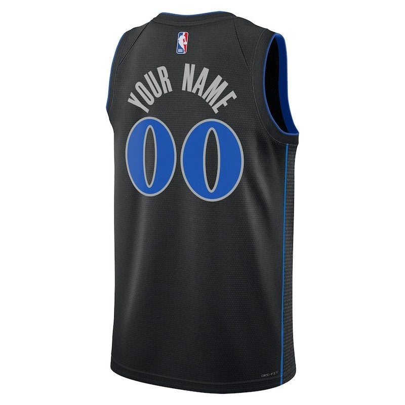 Maglia NBA - Dallas Mavericks - 23/24 - Nero - Edizione Città