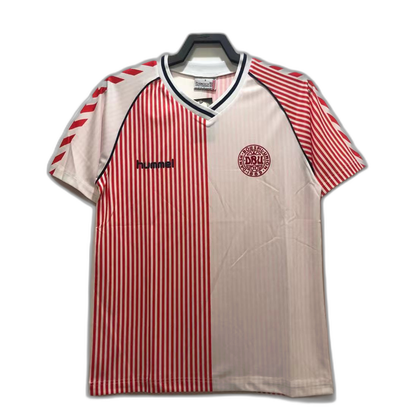 Maglia Danimarca 1986 II Away - Versione Retrò