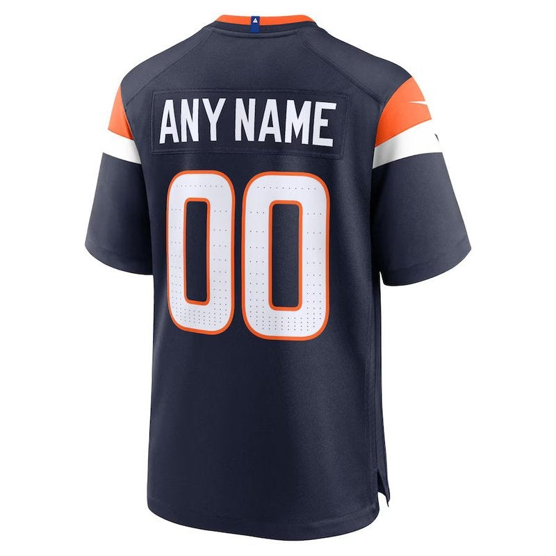 Maglia NFL Denver Broncos - Alternativa - Collezione Mile High - Versione di Gioco - Blu Marino