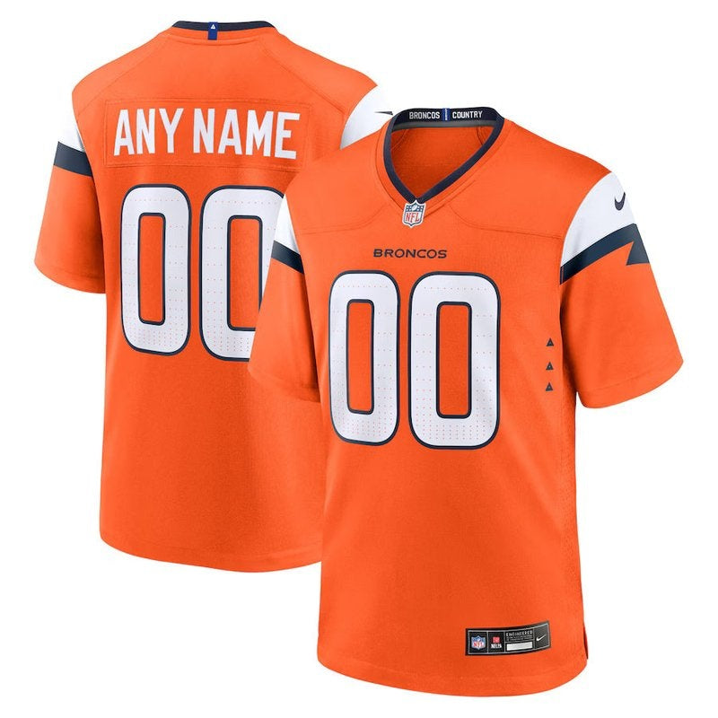 Maglia NFL Denver Broncos - Collezione Mile High - Versione di Gioco - Arancione