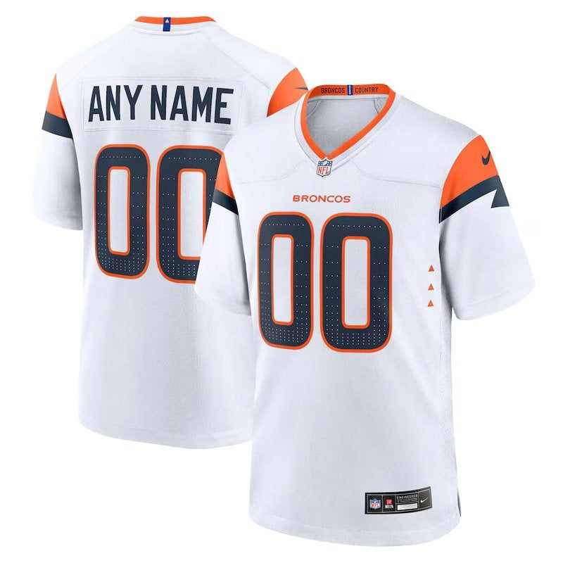 Maglia NFL Denver Broncos - Collezione Mile High - Versione di Gioco - Bianco