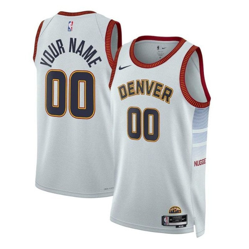 Maglia NBA - Denver Nuggets - 2023 - Edizione Città - Grigio