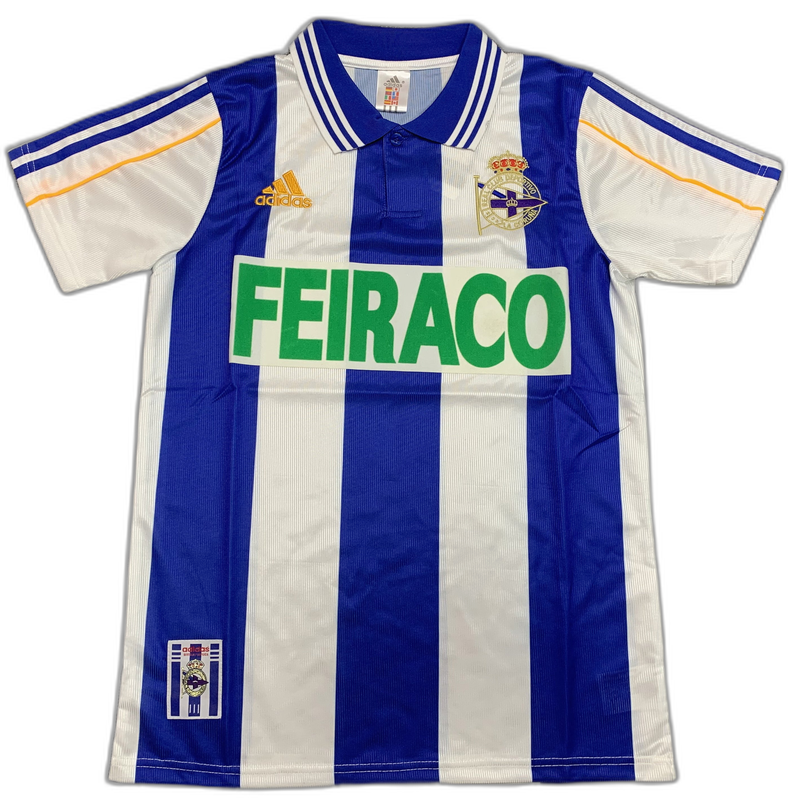 Maglia Deportivo La Coruña 99/00 I Home - Versione Retrò