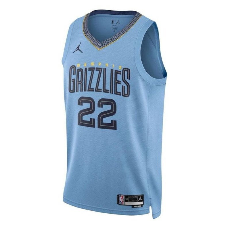 Maglia NBA Desmond Bane - Memphis Grizzlies - 2023 Edizione di Impatto - Blu Chiaro