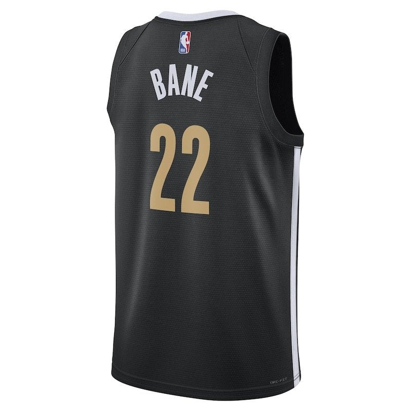 Maglia NBA Desmond Bane - Memphis Grizzlies - 23/24 - Nero - Edizione Città