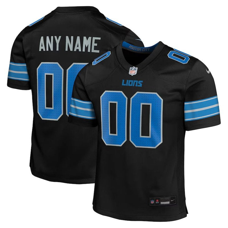 Maglia NFL Detroit Lions - Versione Alternativa di Gioco - Nero