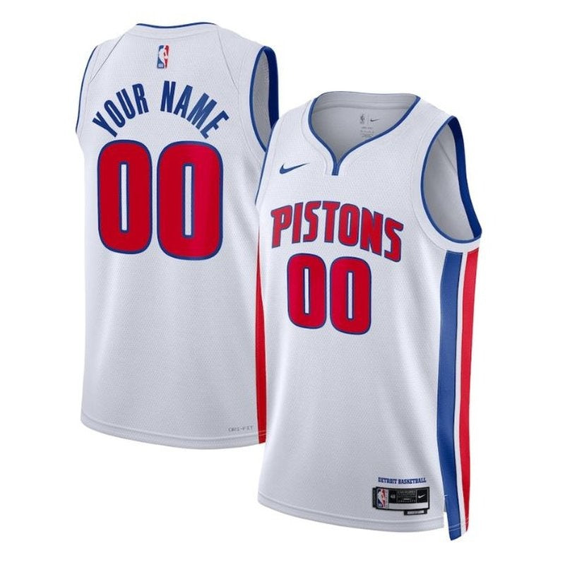 Maglia NBA - Detroit Pistons - 2023 Bianco - Edizione Associazione