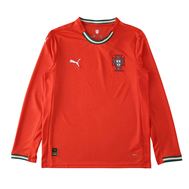 Camisa Portugal I 2025 Manga Longa
