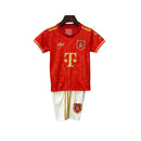 Completo Bambino - Bayern Monaco 25/26 Edizione di 125° Anniversario - Rosso