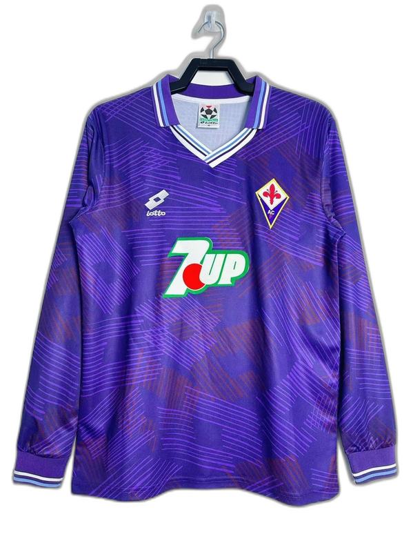 Maglia Fiorentina 92/93 I Home - Versione Retrò Manica Lunga