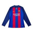 Camisa Barcelona I 2016/17 Manga Longa