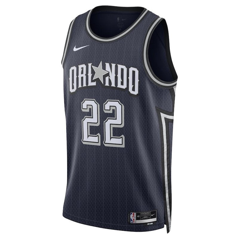 Maglia NBA Franz Wagner - Orlando Magic - 23/24 - Blu Marino - Edizione Città