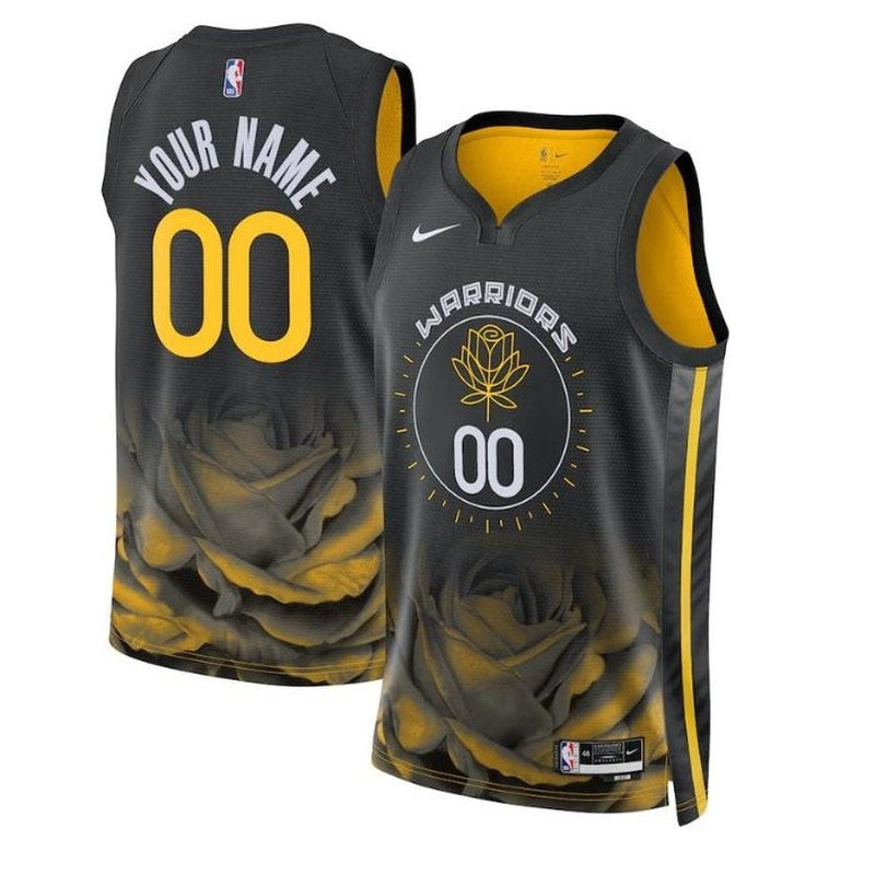 Maglia NBA - Golden State Warriors - 2023 - Edizione Città - Nero
