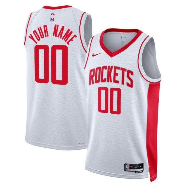 Maglia NBA - Houston Rockets - 2023 Bianco - Edizione Associazione