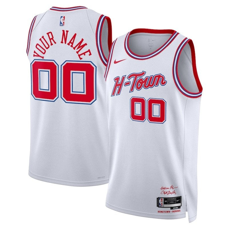 Maglia NBA - Houston Rockets - 23/24 - Bianco - Edizione Città