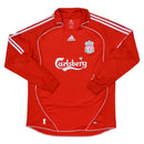 Camisa Liverpool I 2006/07 Manga Longa