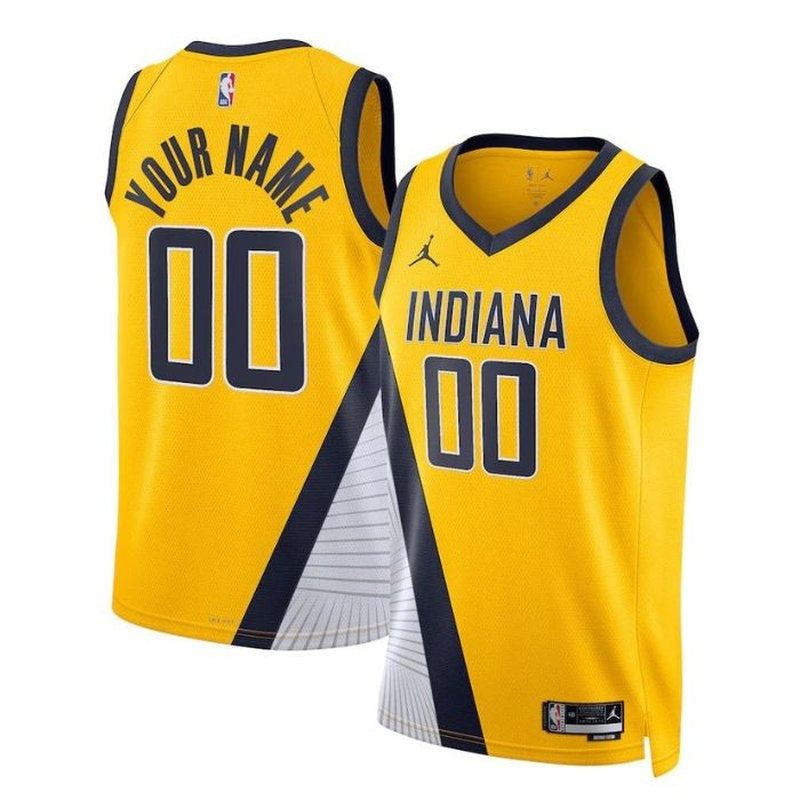 Maglia NBA - Indiana Pacers - 2023 - Edizione di Impatto - Giallo