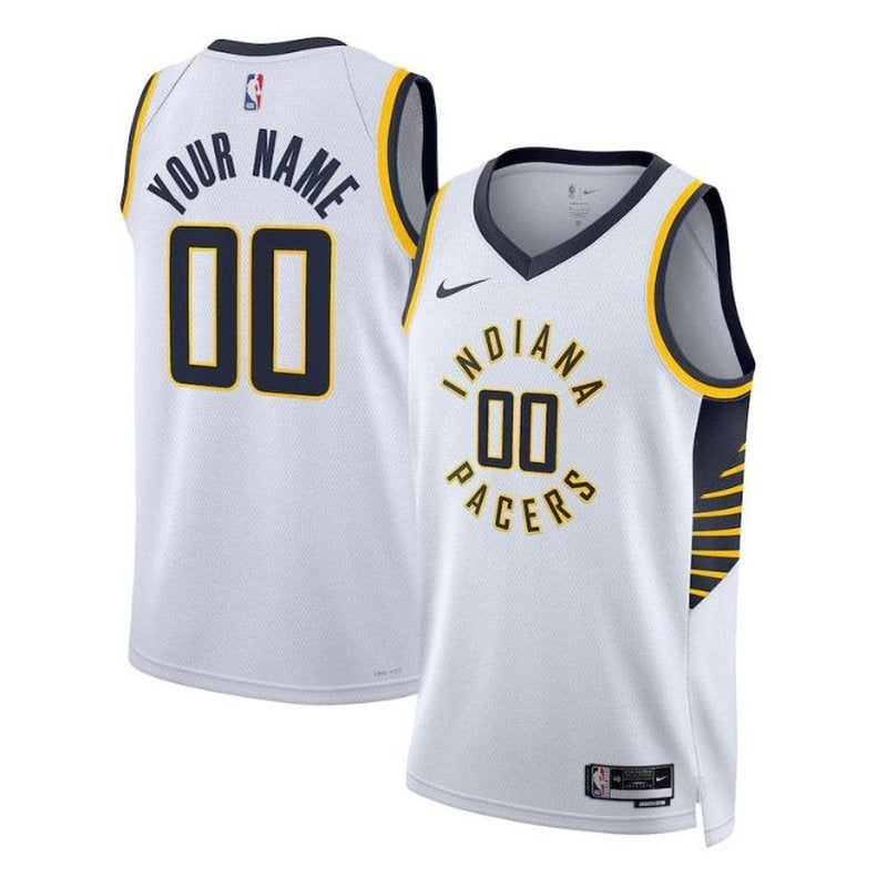 Maglia NBA - Indiana Pacers - 2023 Bianco - Edizione Associazione