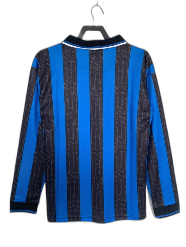 Maglia Inter Milano 97/98 I Home - Versione Retrò Manica Lunga