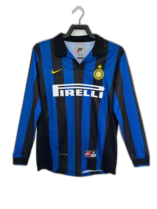 Maglia Inter Milano 98/99 I Home - Versione Retrò Manica Lunga
