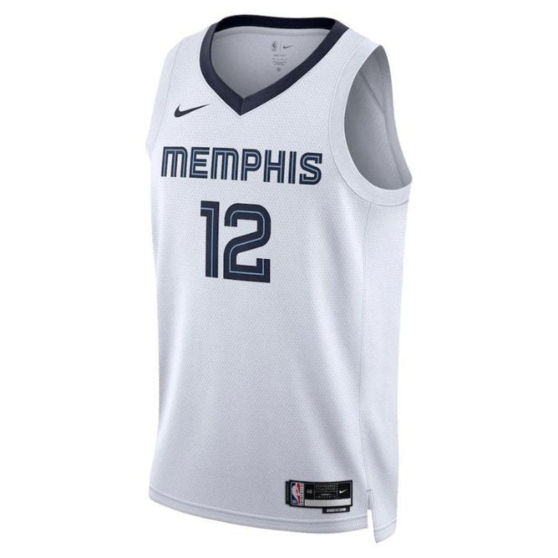 Maglia NBA Ja Morant - Memphis Grizzlies - 2023 - Edizione Associazione - Bianco