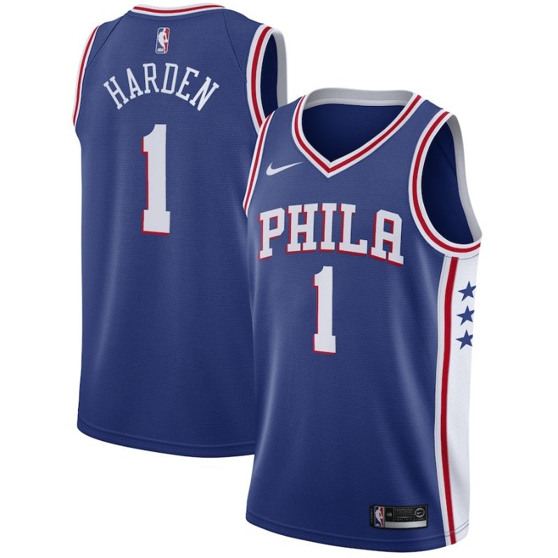 Maglia NBA James Harden - Philadelphia 76ers - 20222 - Edizione Icona - Retrò