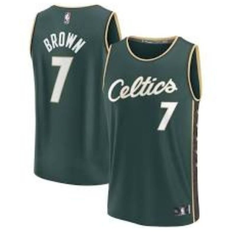 Maglia NBA Jaylen Brown - Boston Celtics - 22/23 Fastbreak - Edizione Città - Kelly Green
