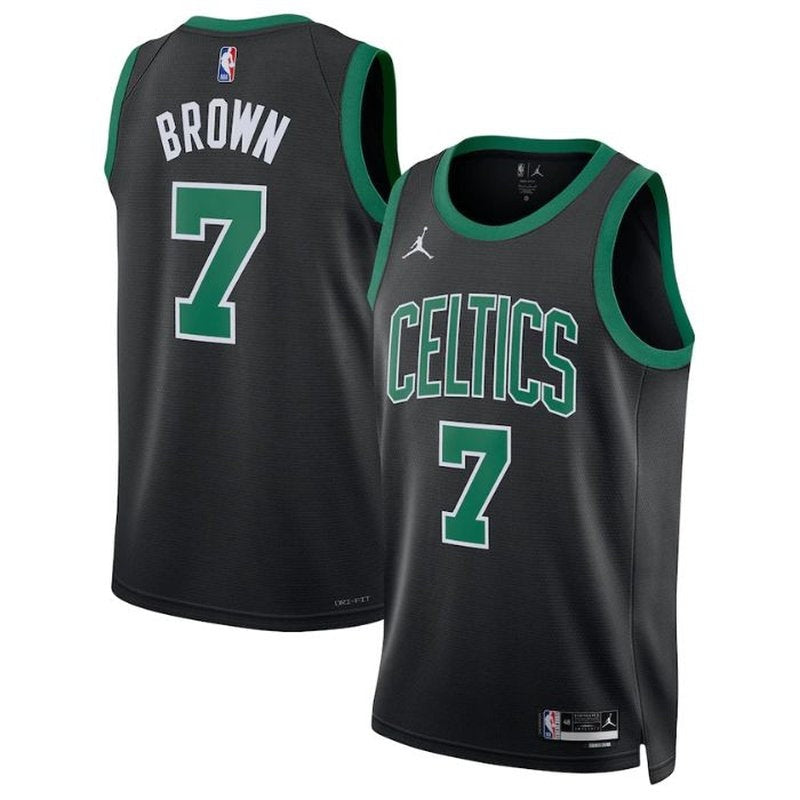 Maglia NBA Jaylen Brown - Boston Celtics - 2023 Edizione di Impatto - Nero