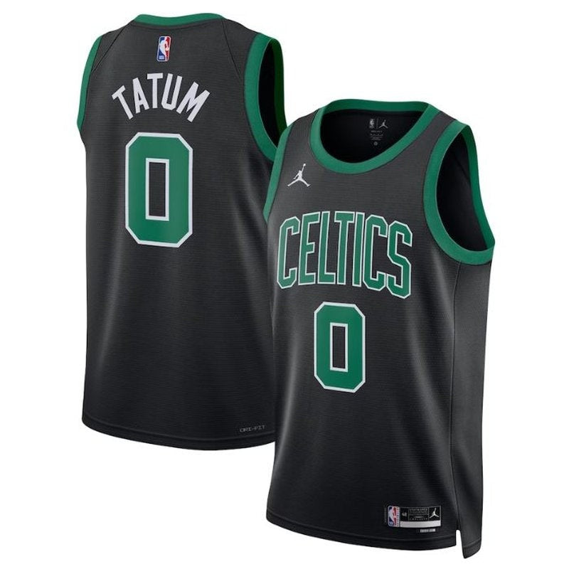 Maglia NBA Jayson Tatum - Boston Celtics - 2023 Edizione di Impatto - Nero
