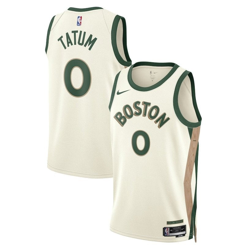 Maglia NBA Jayson Tatum - Boston Celtics - 23/24 - Bianco - Edizione Città