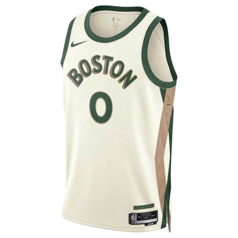 Maglia NBA Jayson Tatum - Boston Celtics - 23/24 - Bianco - Edizione Città