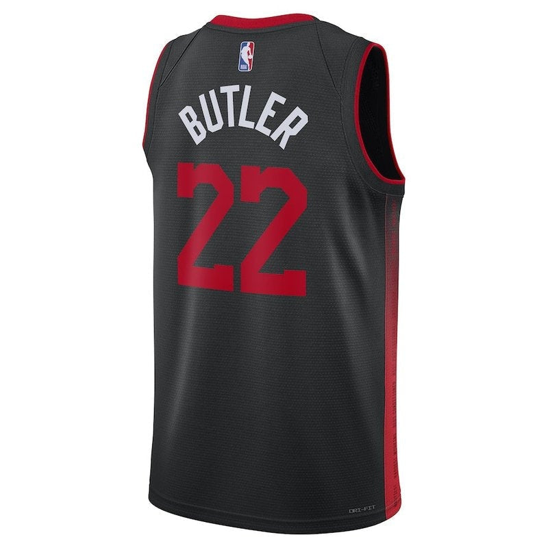 Maglia NBA Jimmy Butler - Miami Heat - 23/24 - Nero - Edizione Città