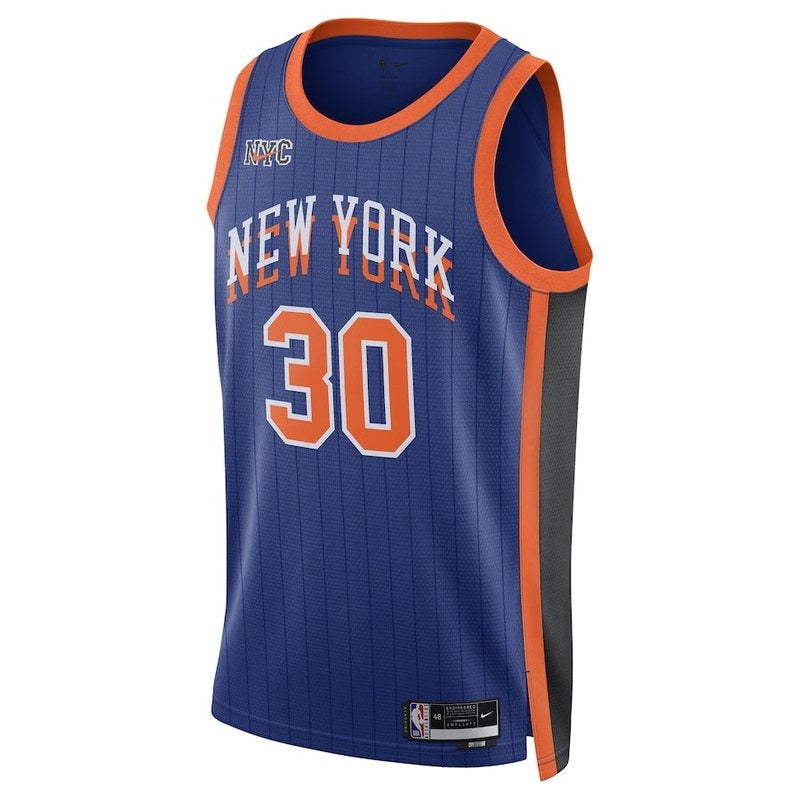 Maglia NBA Julius Randle - New York Knicks - 23/24 - Blu - Edizione Città