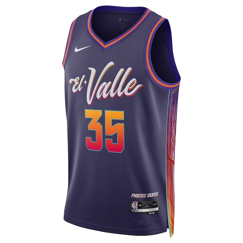 Maglia NBA Kevin Durant - Phoenix Suns - 23/24 - Viola - Edizione Città
