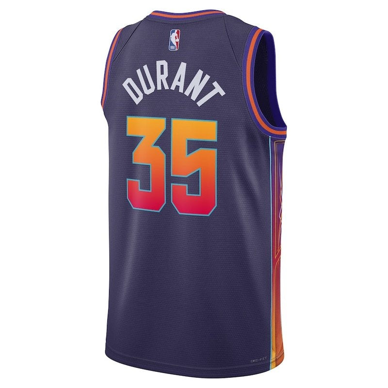 Maglia NBA Kevin Durant - Phoenix Suns - 23/24 - Viola - Edizione Città