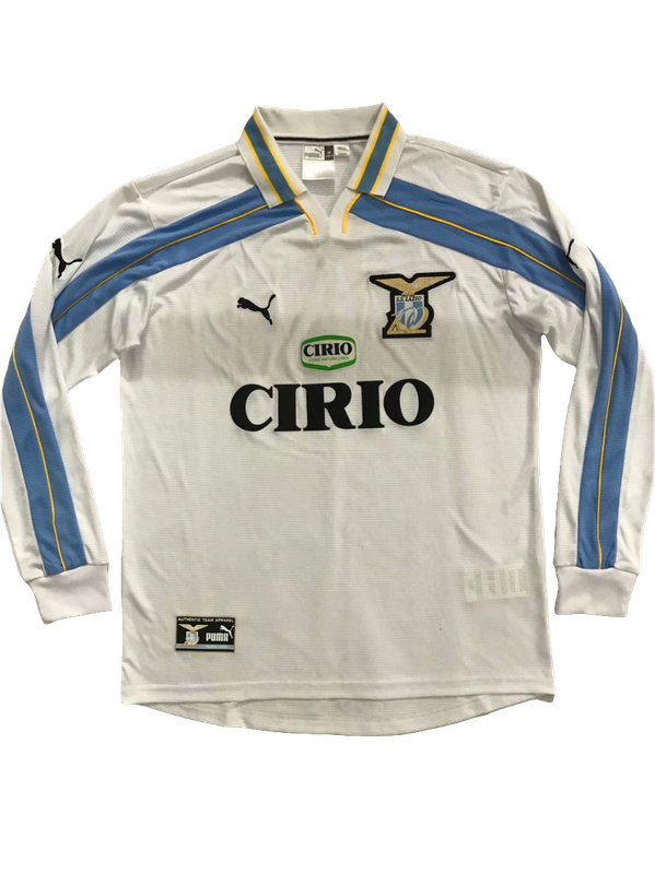 Maglia Lazio 00/01 II Away Manica Lunga - Versione Retrò