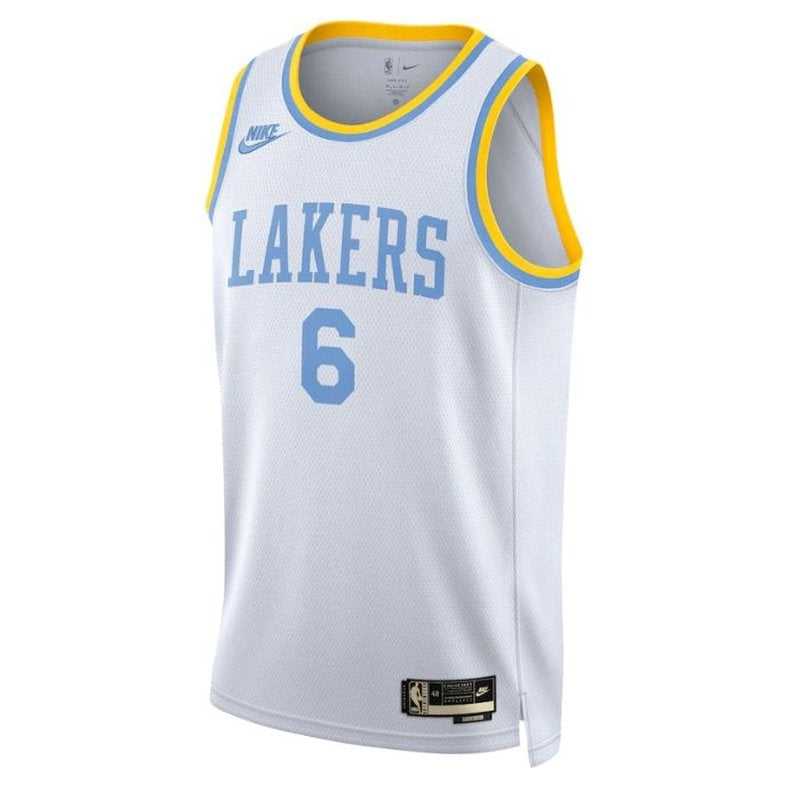 Maglia NBA LeBron James - Los Angeles Lakers - 2023 Bianco - Edizione Classica