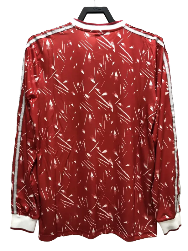 Maglia Liverpool 89/91 I Home - Versione Retrò Manica Lunga