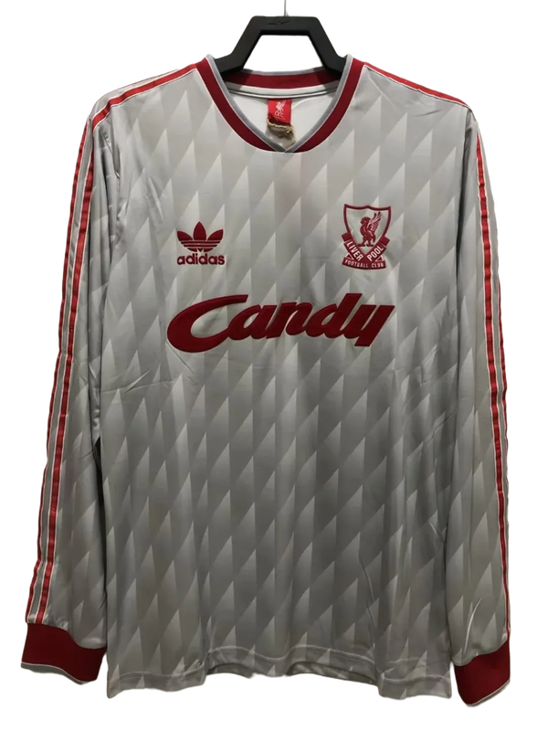 Maglia Liverpool 89/91 II Away - Versione Retrò Manica Lunga