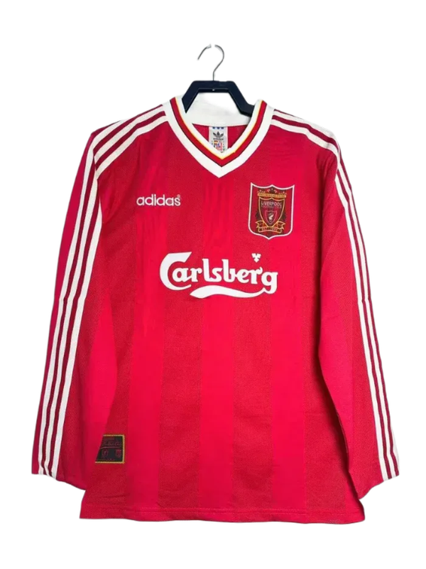 Maglia Liverpool 95/96 I Home - Versione Retrò Manica Lunga